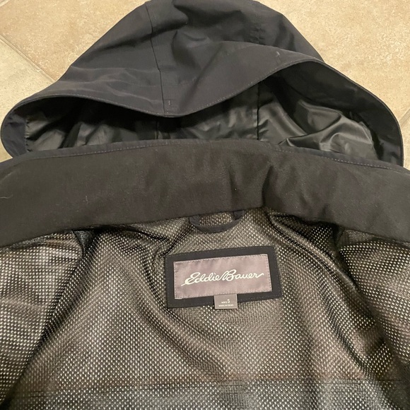 Eddie Bauer, Men's Chopper 2.0 Waterproof Rain / Wind / Ski Jacket, Black, Small - Picture 6 of 12
